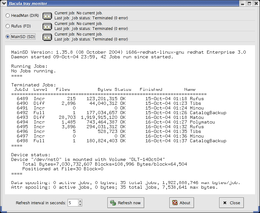 Image Bacula-tray-monitor